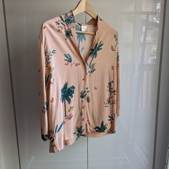 Des Petit Haut Silk-blend Shirt - Picture 1 of 6